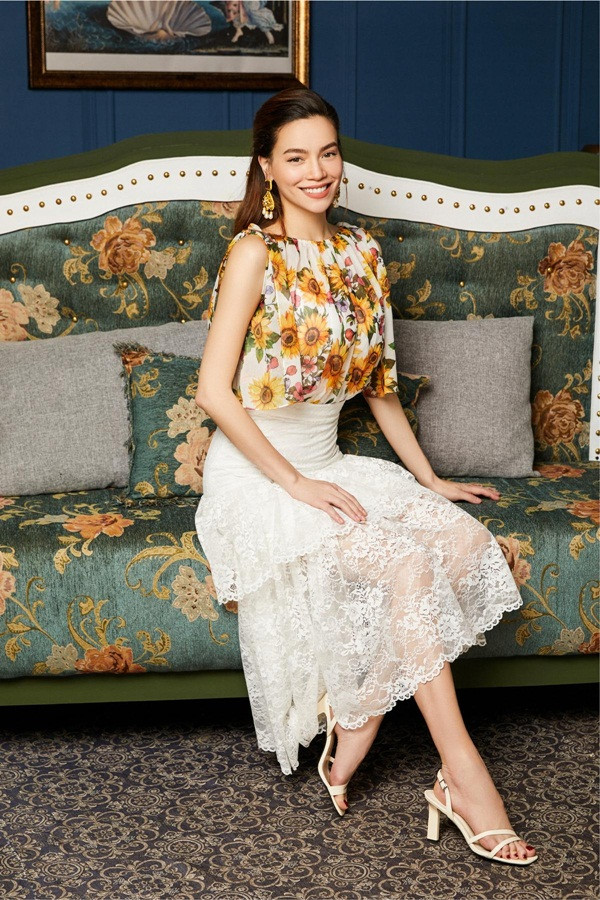 Khó mà nhận ra Hồ Ngọc Hà đang mang bầu khi cô vẫn thon thả xinh đẹp như thế này ảnh 2