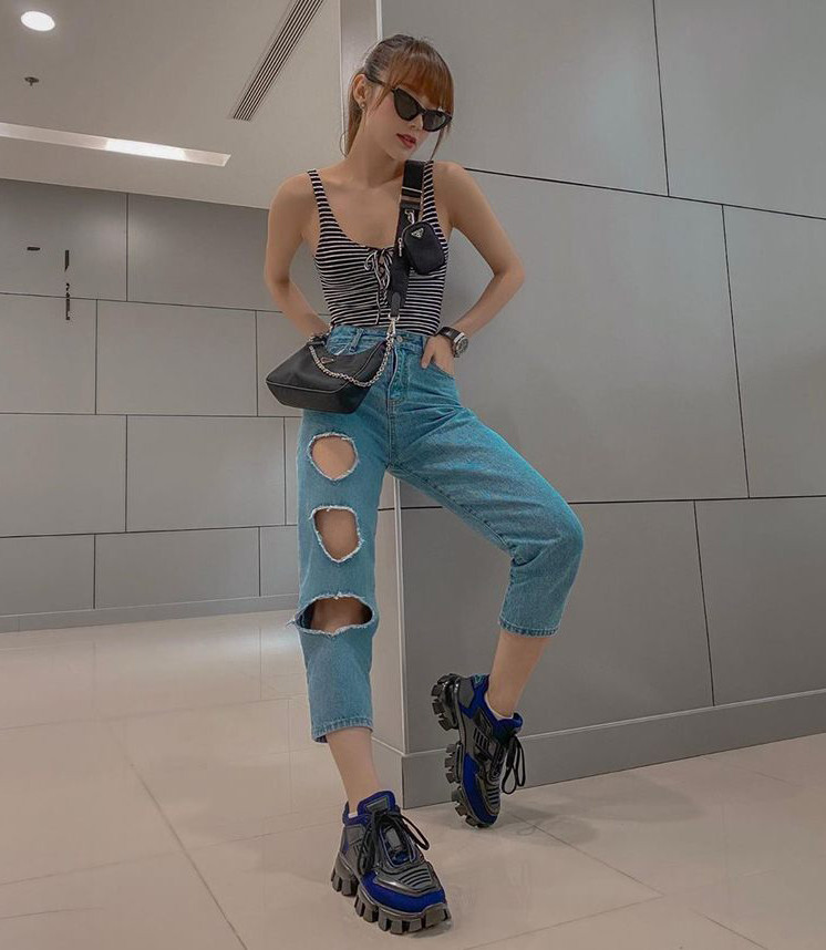 Những chiếc quần jean sao Việt thì thích, còn người thường chỉ nhìn chứ không dám mặc ảnh 7