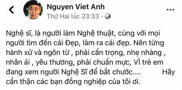 Sau màn đáp trả gay gắt, Cát Phượng đã công khai xin lỗi nghệ sĩ Việt Anh ảnh 6