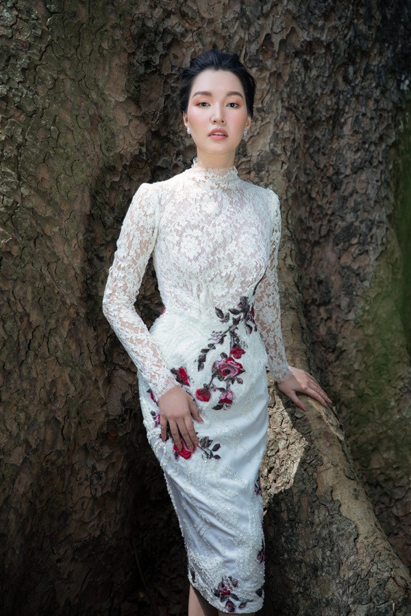 Giữa một rừng mỹ nhân nóng bỏng, “nàng thơ xứ Huế” Ngọc Trân như cơn gió mát lành ảnh 9