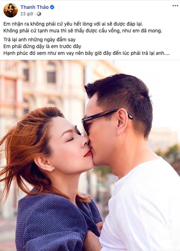 Thanh Thảo bỗng dưng úp mở chuyện hôn nhân trục trặc, sự thật ra sao? ảnh 2