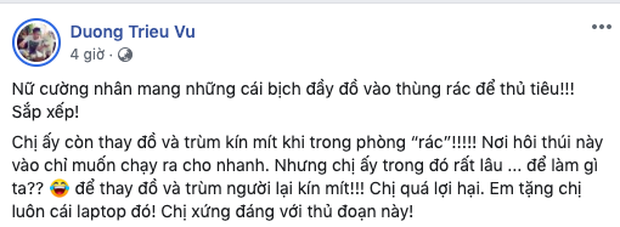 Dương Triệu Vũ bức xúc tung bằng chứng bị người giúp việc lập kế trộm đồ ảnh 13