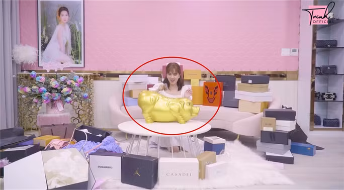 Chỉ gom “tiền lẻ” nuôi heo đất, Ngọc Trinh thu về khoản tiền bằng người khác làm cả đời ảnh 8