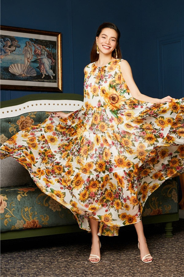 Khó mà nhận ra Hồ Ngọc Hà đang mang bầu khi cô vẫn thon thả xinh đẹp như thế này ảnh 4