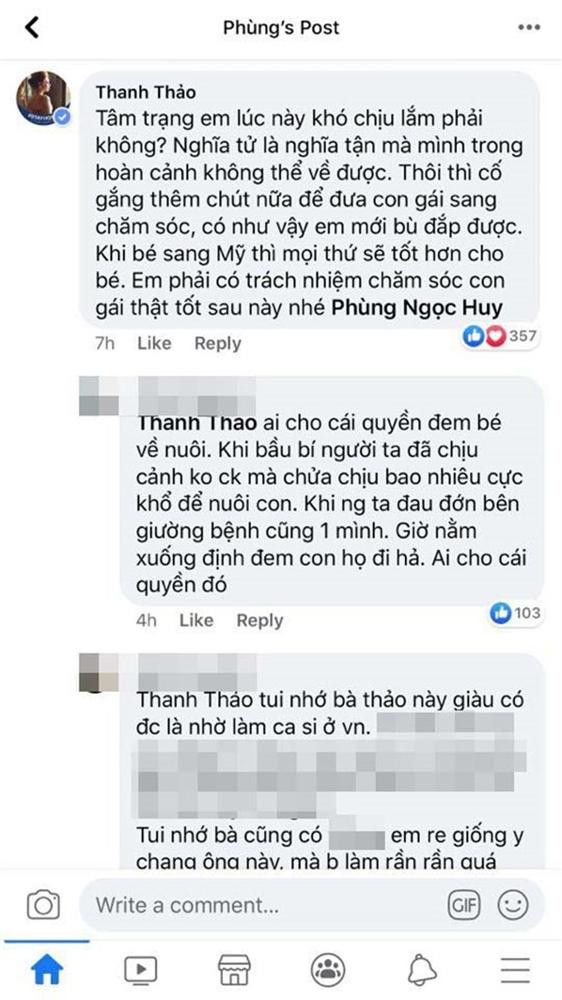 Khuyên Phùng Ngọc Huy đưa con gái của Mai Phương sang Mỹ, Thanh Thảo bị chỉ trích ảnh 3