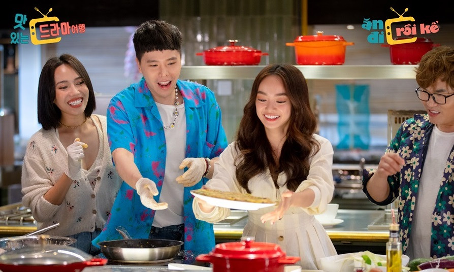 Nhiều nhóm nhạc Hàn Quốc nổi tiếng sẵn sàng khám phá ẩm thực Việt Nam qua “Ăn đi rồi kể” ảnh 10