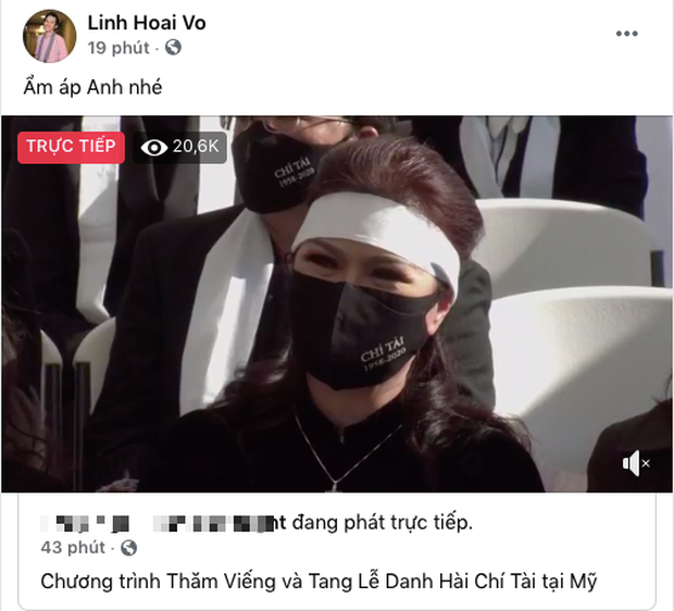 Ở Việt Nam, nghệ sĩ Hoài Linh vẫn đau đáu dõi theo tang lễ của Chí Tài bên đất Mỹ ảnh 5