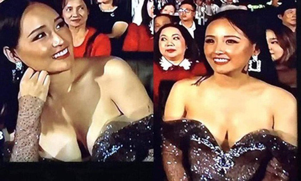 Khán giả “lo ngay ngáy” nhìn Mai Phương Thúy mặc áo hờ hững khoe ngực đầy ảnh 4