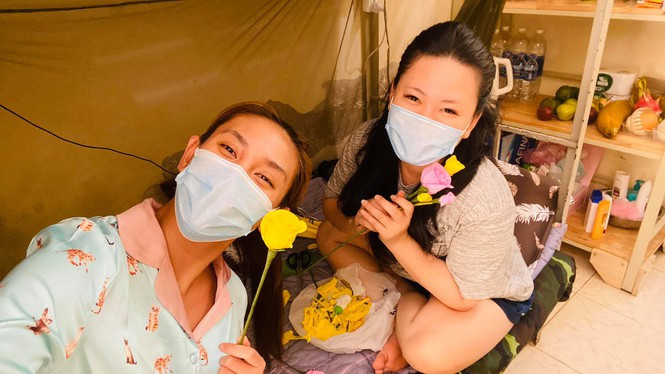 Ai đi cách ly cũng lạc quan tích cực như Võ Hoàng Yến thì Covid-19 cũng phải né ảnh 6