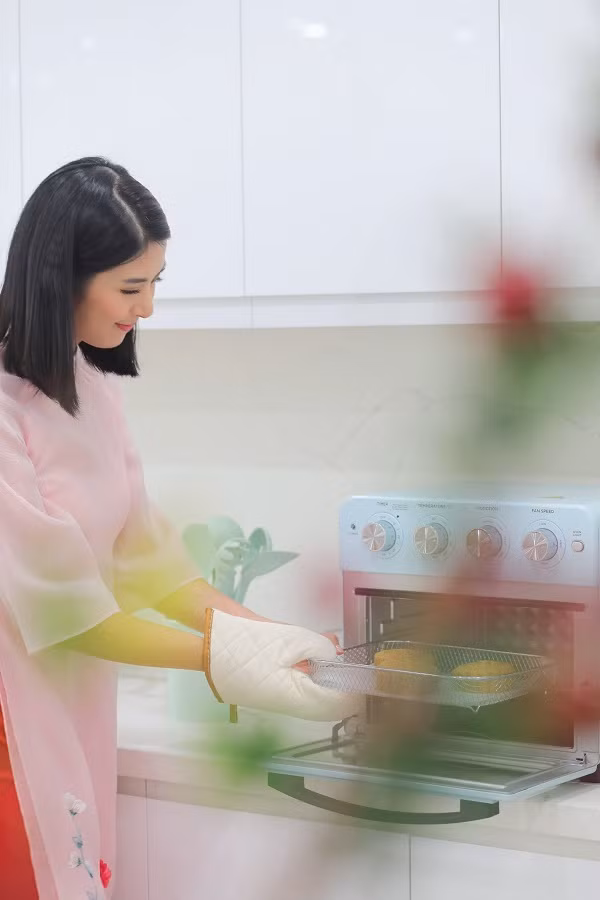 Còn chưa kết hôn nhưng Hoa hậu Ngọc Hân đã khoe tài nội trợ khéo léo chẳng kém ai ảnh 9