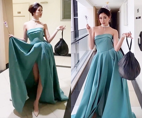 Hết biến gối thành váy, sao Việt lại đua nhau diện thật đẹp để đi... đổ rác ảnh 6