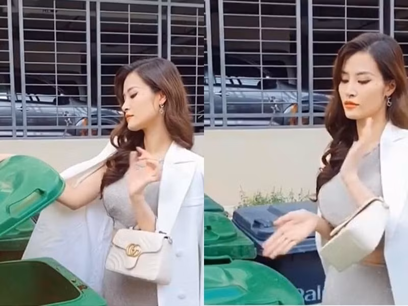 Hết biến gối thành váy, sao Việt lại đua nhau diện thật đẹp để đi... đổ rác ảnh 7