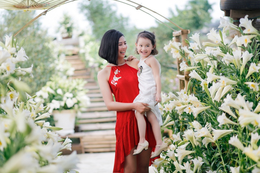 Phải hoãn đám cưới vì dịch COVID-19 nhưng Ngọc Hân đã ước ao có con gái đầu lòng ảnh 1