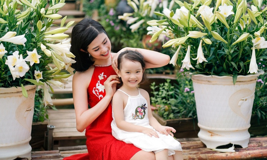 Phải hoãn đám cưới vì dịch COVID-19 nhưng Ngọc Hân đã ước ao có con gái đầu lòng ảnh 2