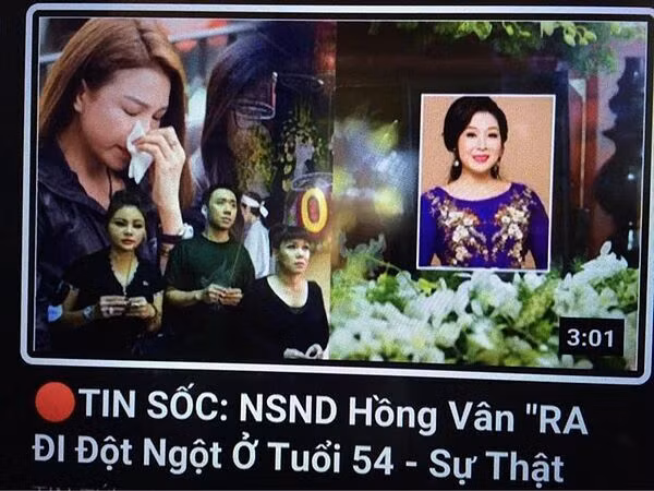 Nghệ sĩ Hồng Vân không giấu được bức xúc khi bị nhiều người tung tin cô đã qua đời ảnh 2
