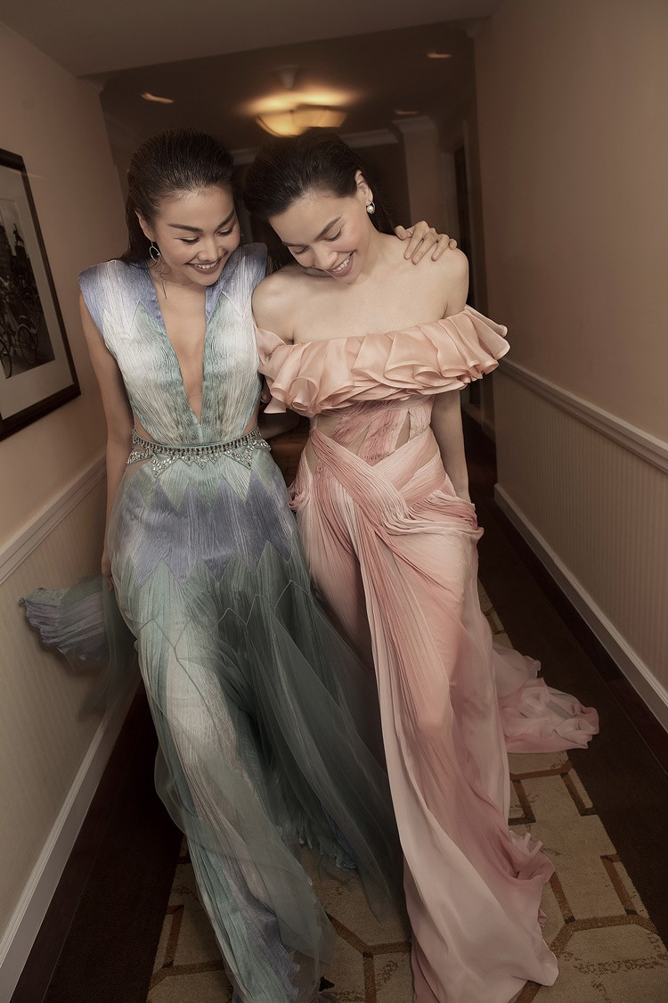 Hà Hồ mang bụng bầu chụp ảnh thời trang cho tạp chí danh giá Vogue (Pháp) ảnh 3