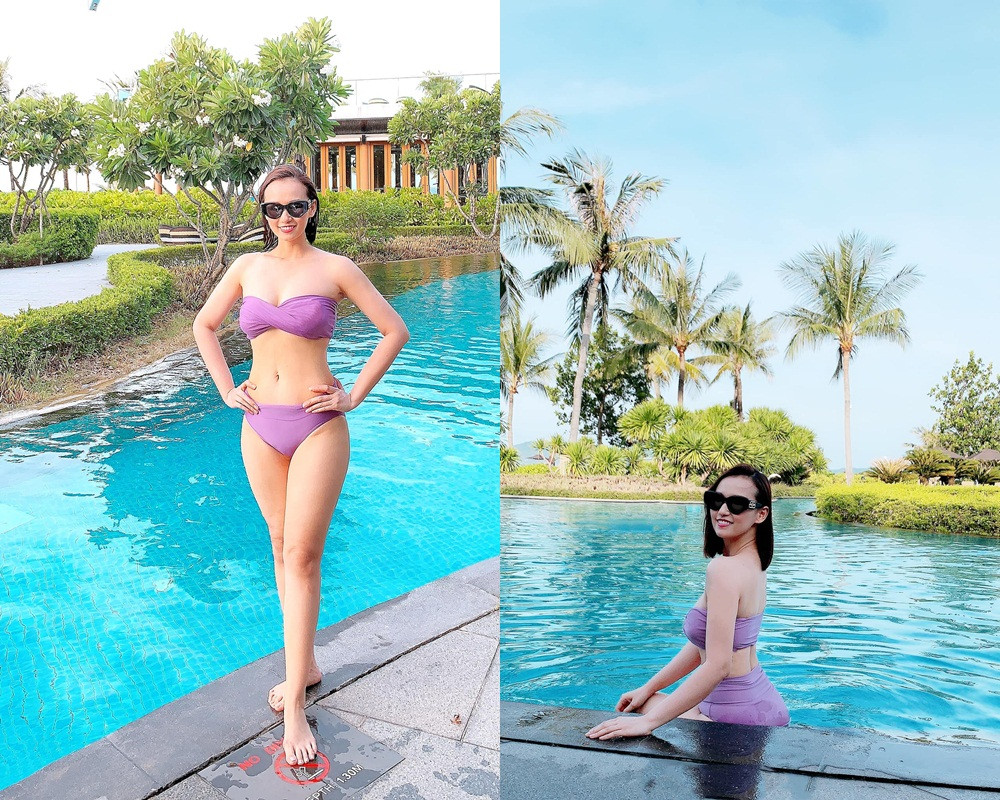 Ngực "khủng", Lã Thanh Huyền bị hiểu lầm là "quên" mặc đồ bơi ảnh 7
