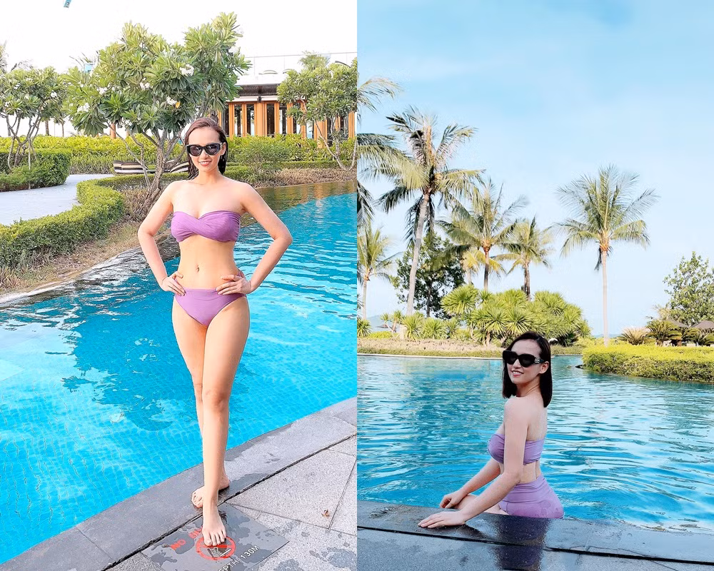 Ngực "khủng", Lã Thanh Huyền bị hiểu lầm là "quên" mặc đồ bơi ảnh 7