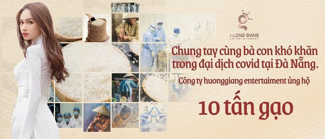 Sau ồn ào tình cảm, Hương Giang ghi điểm khi ủng hộ 10 tấn gạo cho Đà Nẵng ảnh 2