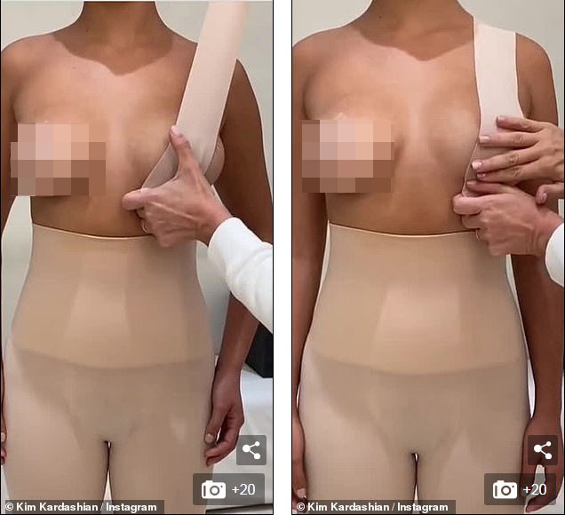 Kim Kardashian cởi áo chỉ cách ‘thả rông’ nóng bỏng nhất gây sốc ảnh 9