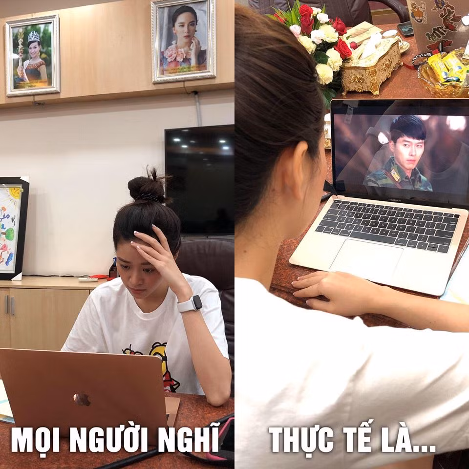 Khánh Vân khoe cơ bụng sexy, Hoàng Thuỳ không kém cạnh với áo hở bạo ảnh 3