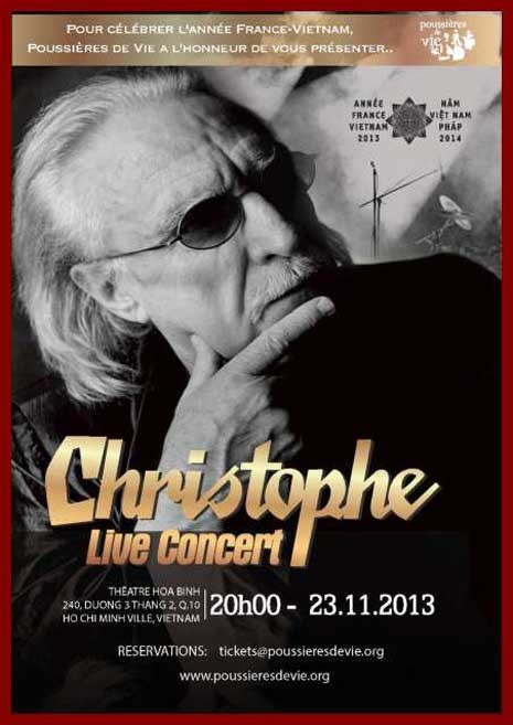 Việt Nam trong tim ca sĩ Christophe ảnh 1