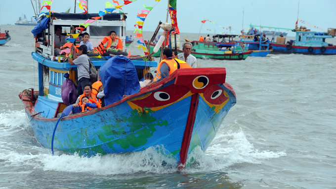 Nhiều tàu cá Bình Định nằm trong vùng nguy hiểm ảnh 1