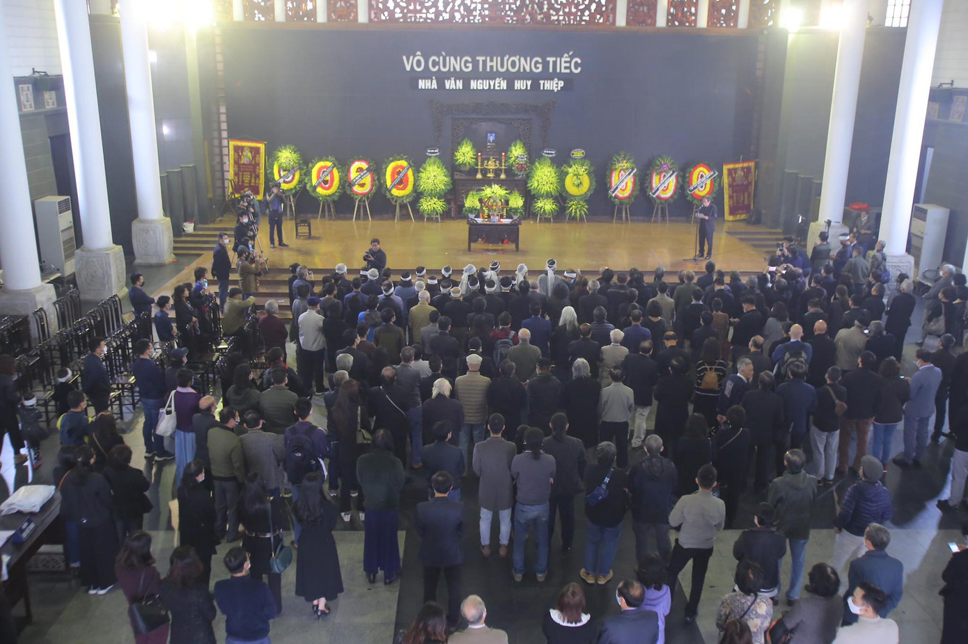 Tiễn đưa nhà văn Nguyễn Huy Thiệp về miền Hua Tát ảnh 5