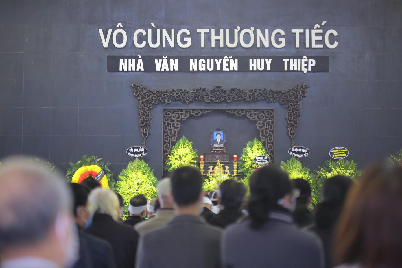 Tiễn đưa nhà văn Nguyễn Huy Thiệp về miền Hua Tát ảnh 6