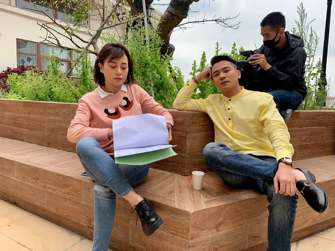 Mạnh Trường-Phương Oanh tái hợp trong 'Hương vị tình thân' ảnh 3