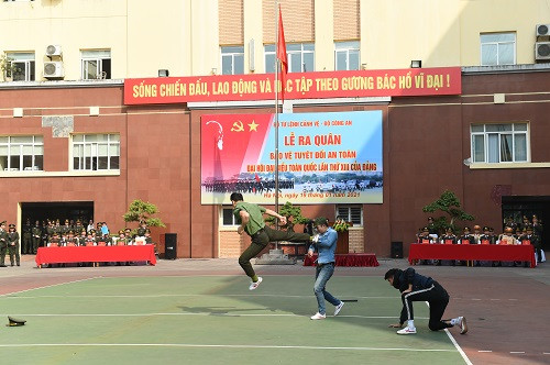 Bộ Tư lệnh Cảnh vệ ra quân bảo vệ Đại hội XIII của Đảng ảnh 4