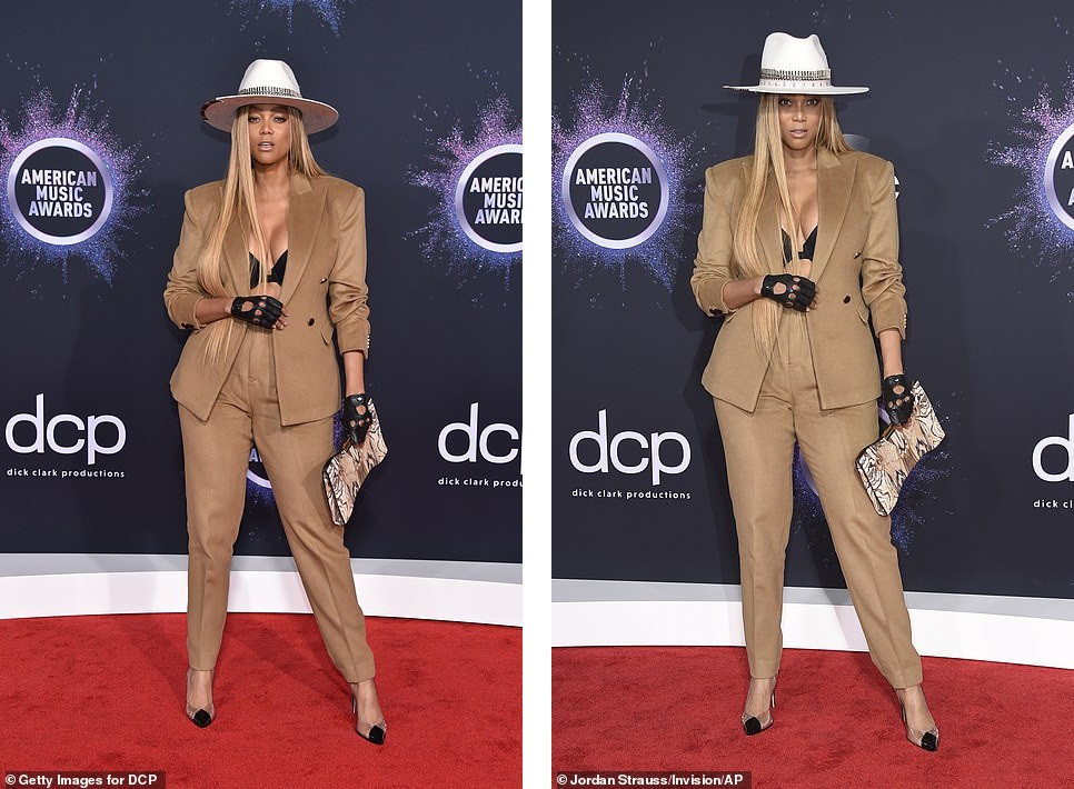 American Music Awards 2019: Dàn mỹ nhân chuộng mốt khoe vòng một ảnh 16