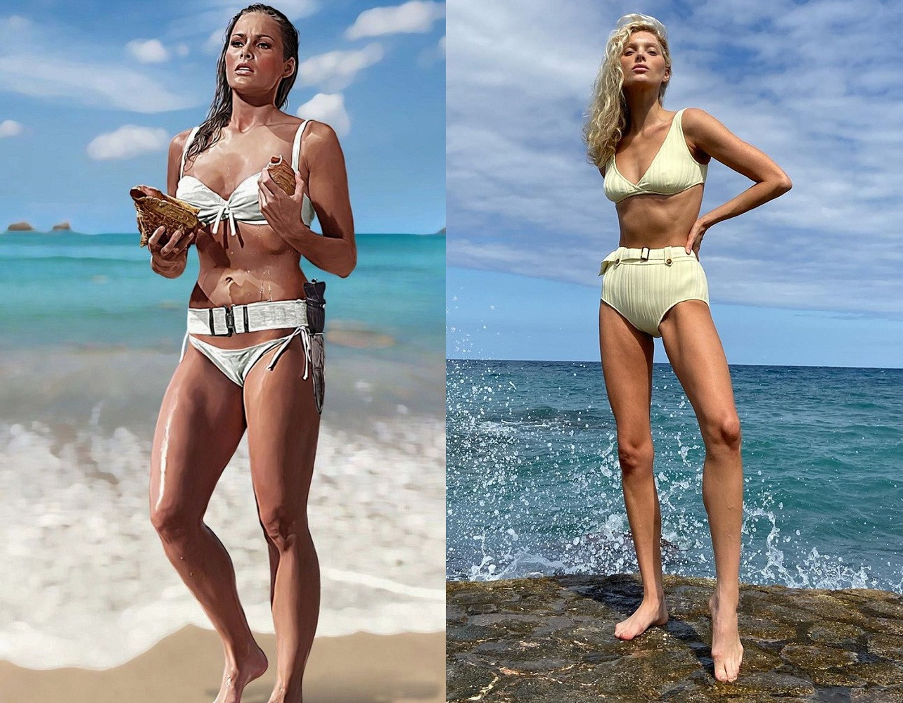 Hoá thân thành Bond girl sexy trên biển, ‘thiên thần Thuỵ Điển’ bất ngờ bị chê ảnh 2