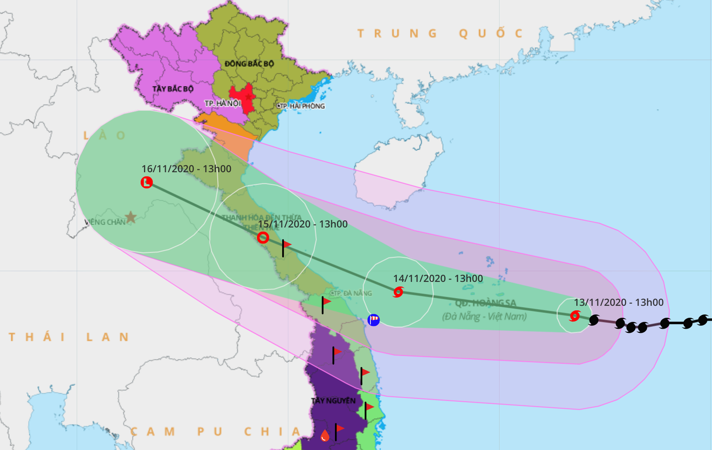 Khẩn cấp sơ tán dân khỏi khu vực nguy hiểm ứng phó bão số 13 ảnh 1