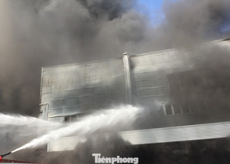 Cháy lớn ở công ty sản xuất bàn ghế Bình Dương ảnh 4