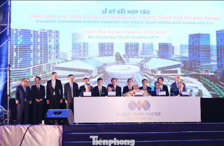 Công bố và ký hợp tác phát triển TT Thương mại Thế giới TP. Mới Bình Dương ảnh 2
