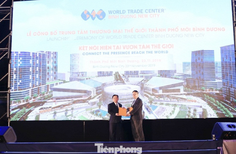 Công bố và ký hợp tác phát triển TT Thương mại Thế giới TP. Mới Bình Dương ảnh 1