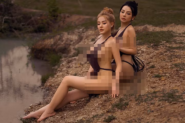 Trước khi Sở Văn hoá vào cuộc, Ngân 98 nhiều lần mặc dung tục bị chỉ trích thậm tệ ảnh 2