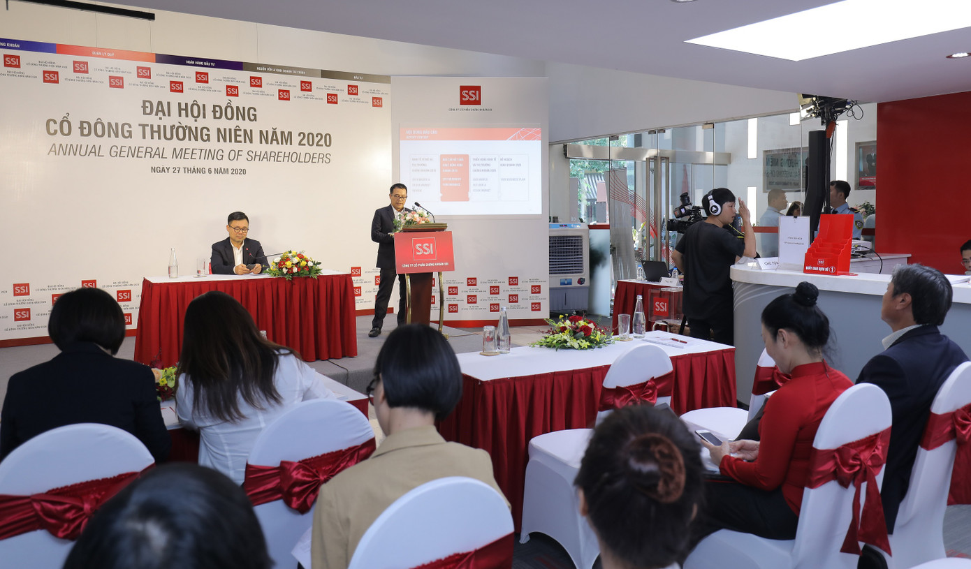 SSI tổ chức Đại hội Cổ đông thường niên năm 2020 ảnh 1
