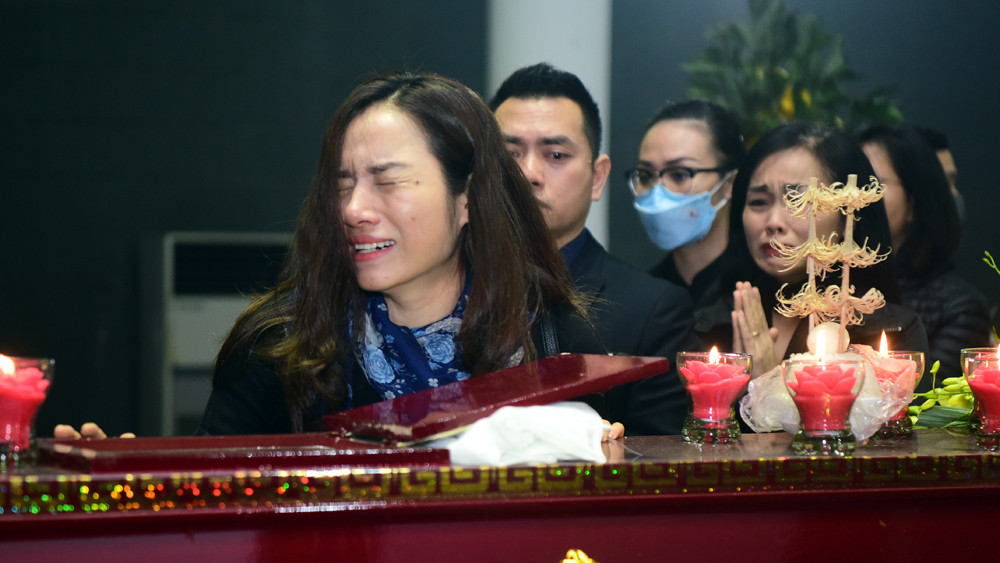 Đám tang đẫm nước mắt tiễn biệt NSƯT Vũ Mạnh Dũng ảnh 19