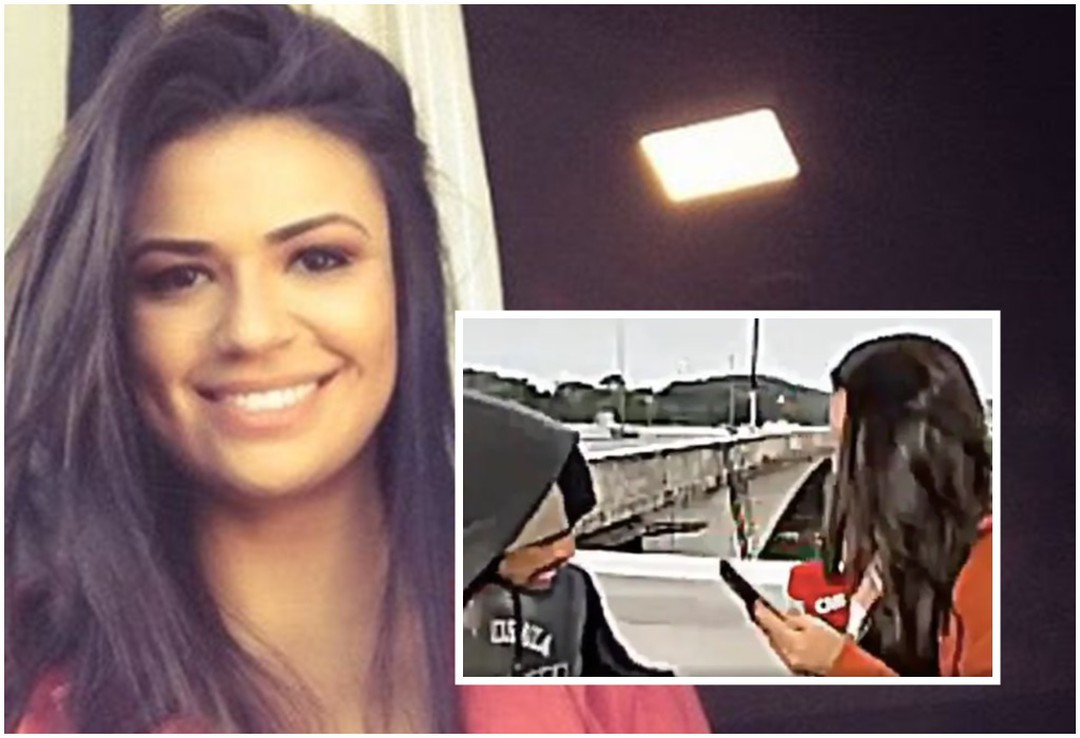 Nữ phóng viên bị kề dao vào người và trấn lột điện thoại trên sóng trực tiếp ảnh 1