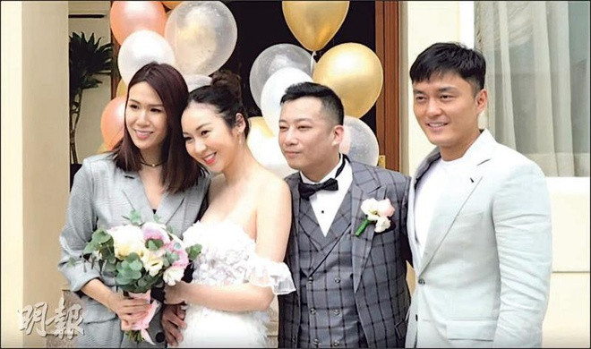 Sao Hong Kong tổ chức đám cưới online vì dịch Covid -19 ảnh 2