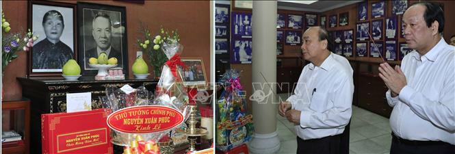 Thủ tướng dâng hương, tưởng nhớ các đồng chí nguyên lãnh đạo đã từ trần ảnh 2