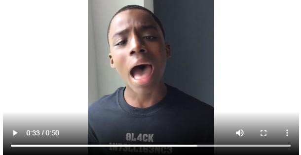 Cậu bé da màu gây xúc động với ca khúc 'Tôi chỉ muốn sống' ảnh 1