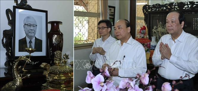 Thủ tướng dâng hương, tưởng nhớ các đồng chí nguyên lãnh đạo đã từ trần ảnh 5