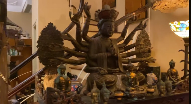 Không gian sống tràn ngập tượng Phật của diva Thanh Lam và mẹ ảnh 3