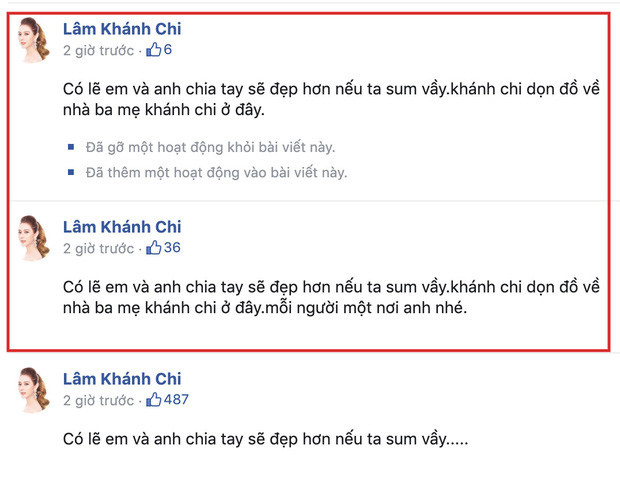 Động thái gây hoang mang của Lâm Khánh Chi trong ngày 12/4. Bị đồn hôn nhân rạn nứt, Lâm Khánh Chi có động thái gây bất ngờ ảnh 2