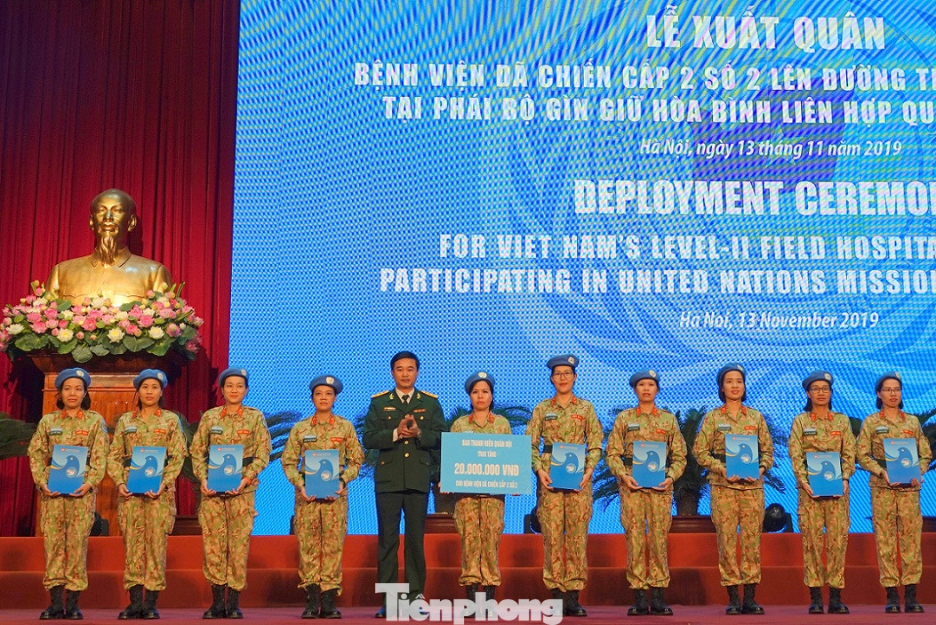 Bệnh viện dã chiến cấp 2 số 2 xuất quân đi gìn giữ hoà bình ảnh 5