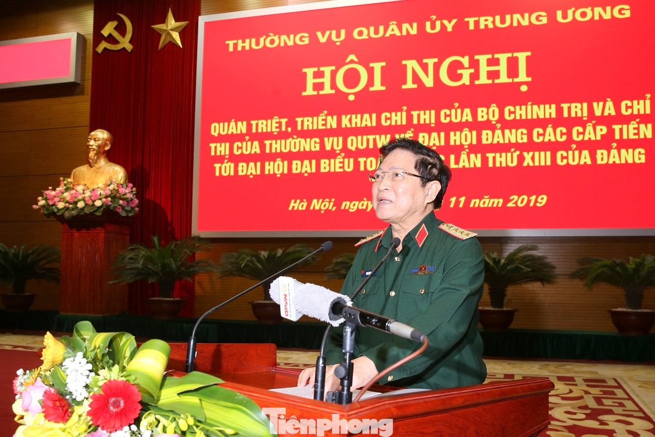 Quân ủy T.Ư triển khai Chỉ thị của Bộ Chính trị về Đại hội Đảng các cấp ảnh 2