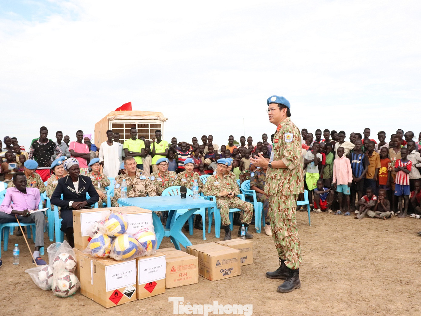 Sứ giả hoà bình Việt Nam thực hiện lời thề Hippocrates ở Nam Sudan ảnh 5